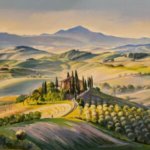 Toskanisches Morgenlicht