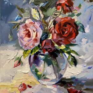 Blumen im stillen Licht