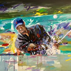 Tiger Woods — the golf “master”